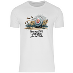 Motivation Shirt "You miss 100% of the shots you don't take" Herren