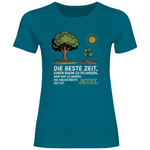 Motivation Shirt "Die beste Zeit einen Baum zu pflanzen, war vor 20 Jahren" Damen