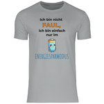 Sprüche Shirt "Ich bin nicht faul, ich bin einfach nur im Energiesparmodus" Herren