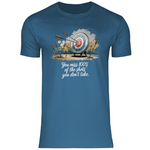 Motivation Shirt "You miss 100% of the shots you don't take" Herren