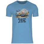 Motivation Shirt "You miss 100% of the shots you don't take" Herren