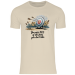Motivation Shirt "You miss 100% of the shots you don't take" Herren