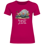 Motivation Shirt "You miss 100% of the shots you don't take" Damen