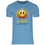 Smiley T-Shirt "Dein Lächeln ist der Beweis, dass die besten Dinge im Leben kostenlos sind." Herren