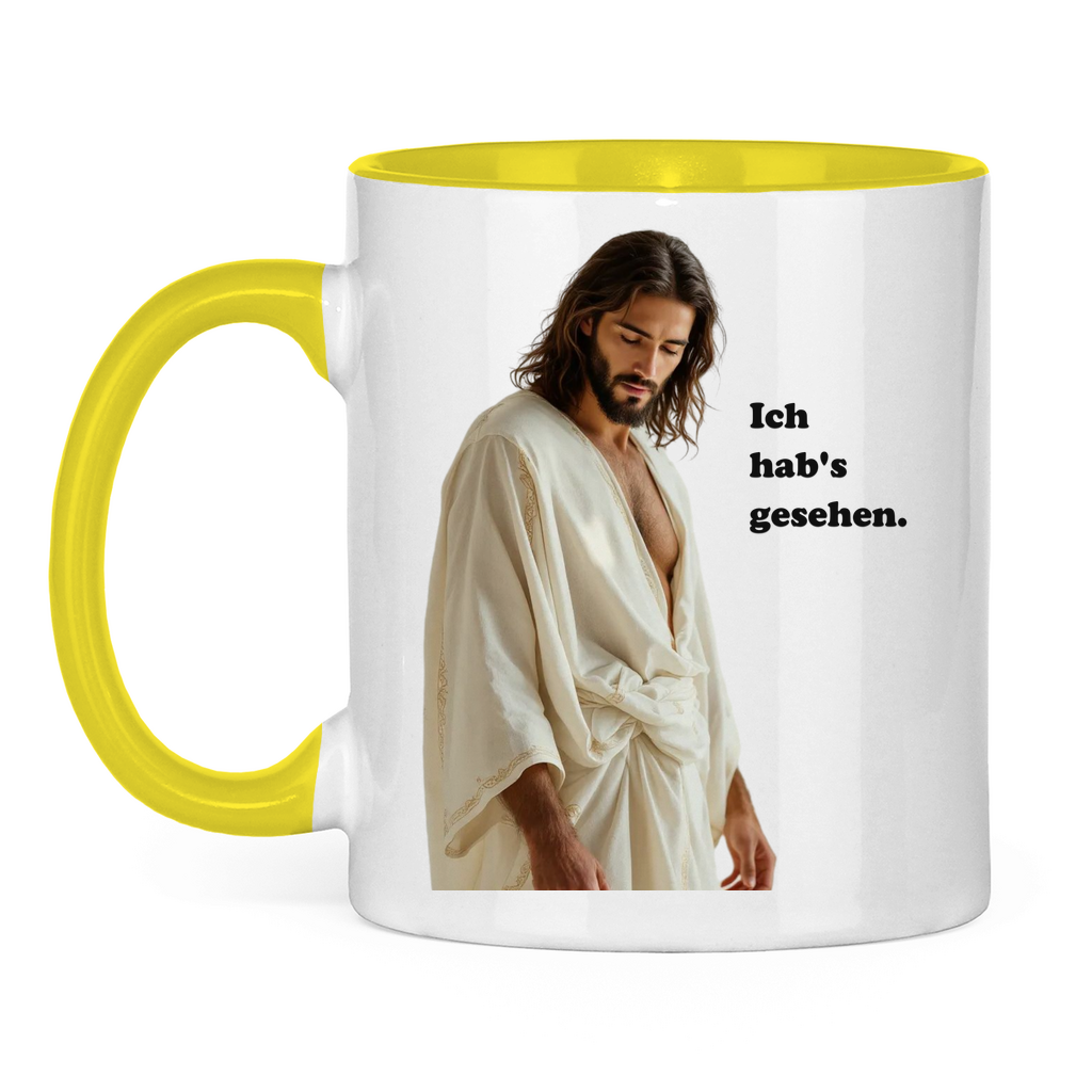 Jesus Tasse 'Ich hab's gesehen'