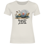 Motivation Shirt "You miss 100% of the shots you don't take" Damen