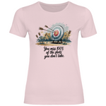 Motivation Shirt "You miss 100% of the shots you don't take" Damen