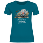 Motivation Shirt "You miss 100% of the shots you don't take" Damen