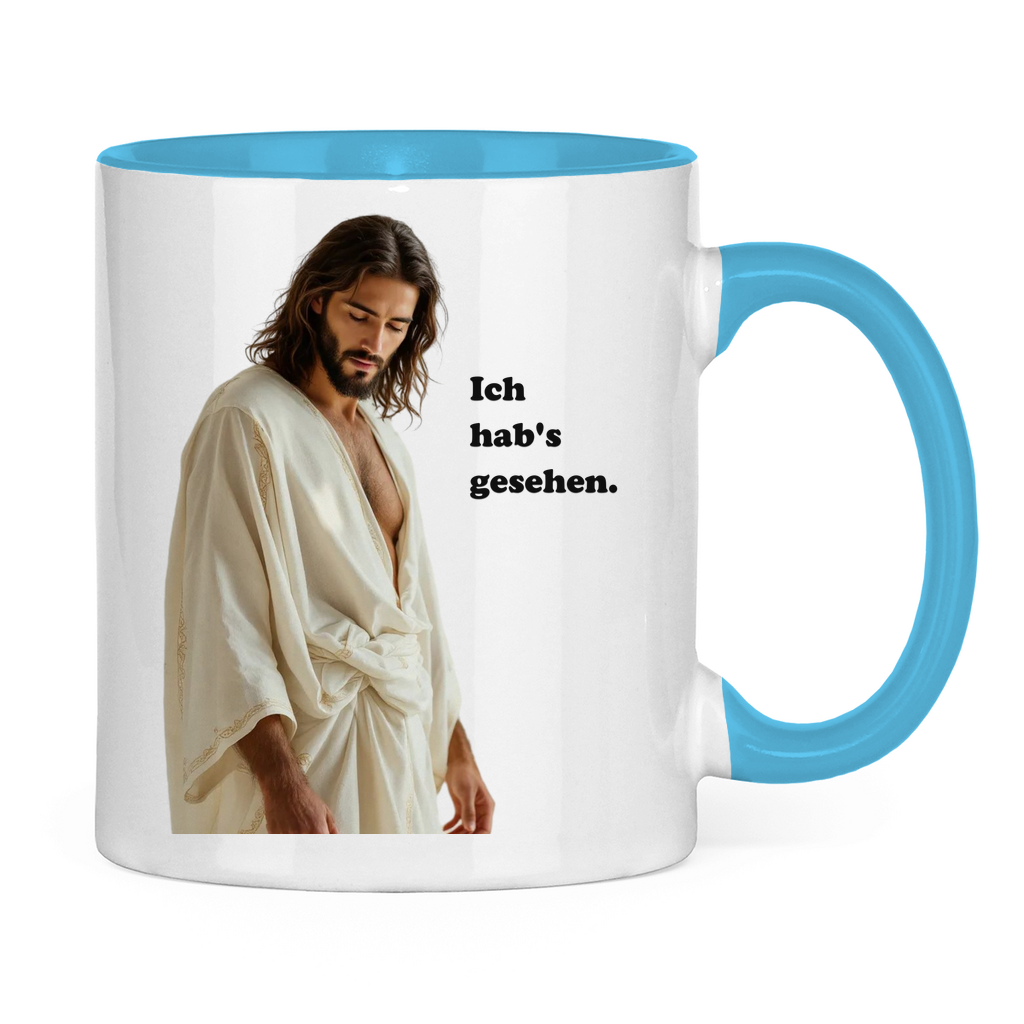 Jesus Tasse 'Ich hab's gesehen'