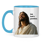 Jesus Tasse "Ich hab's gesehen" 2
