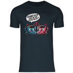 Kaffee T-Shirt "Glaubst du an Liebe auf den ersten Kaffee?" Herren
