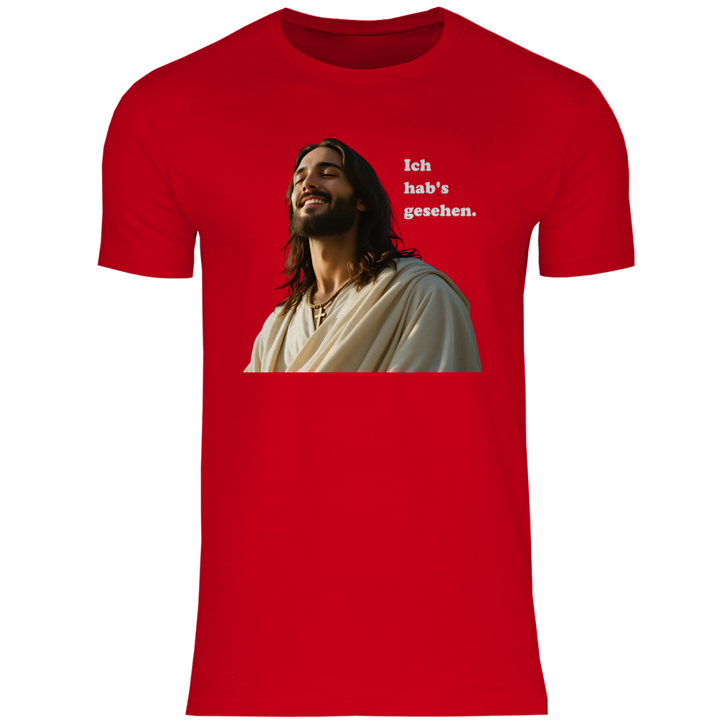 Jesus T-Shirt "Ich hab's gesehen." Herren 2
