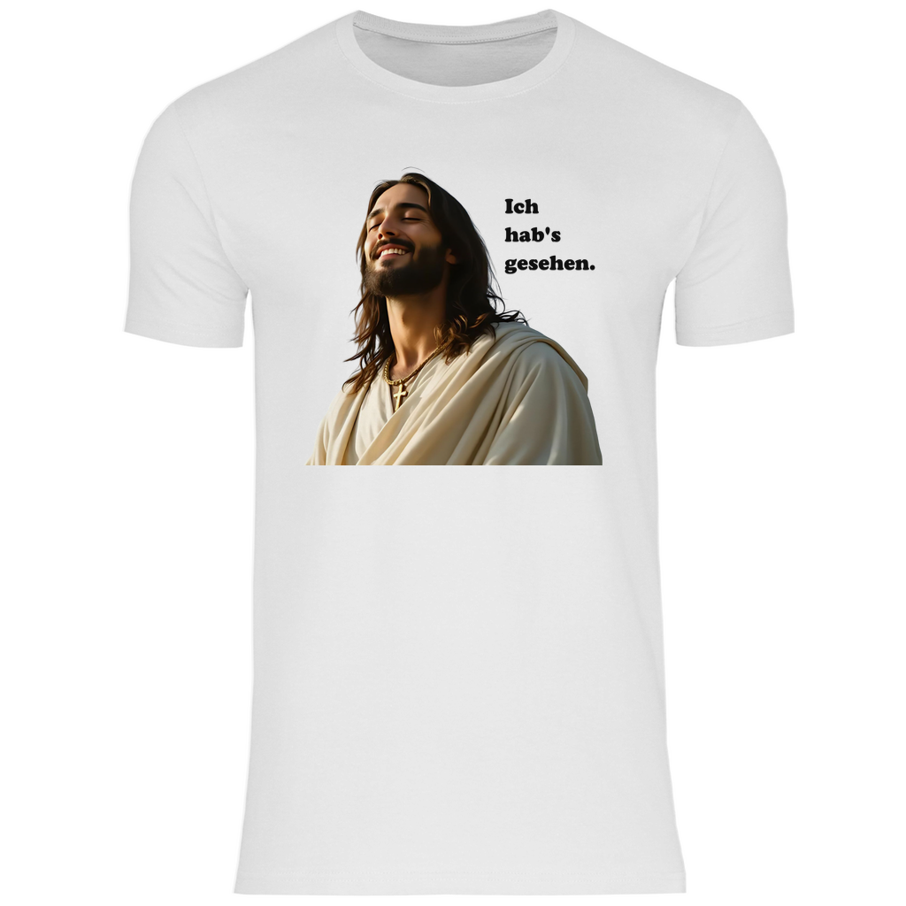 Jesus T-Shirt "Ich hab's gesehen." Herren 2