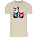 Kaffee T-Shirt "Glaubst du an Liebe auf den ersten Kaffee?" Herren