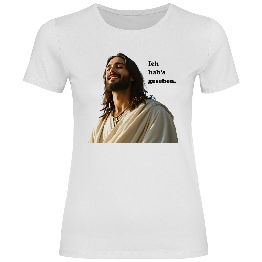 Jesus T-Shirt "Ich hab's gesehen" Damen 2