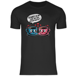Kaffee T-Shirt "Glaubst du an Liebe auf den ersten Kaffee?" Herren