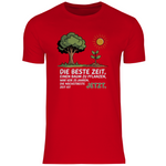 Motivation Shirt "Die beste Zeit einen Baum zu pflanzen, war vor 20 Jahren" Herren