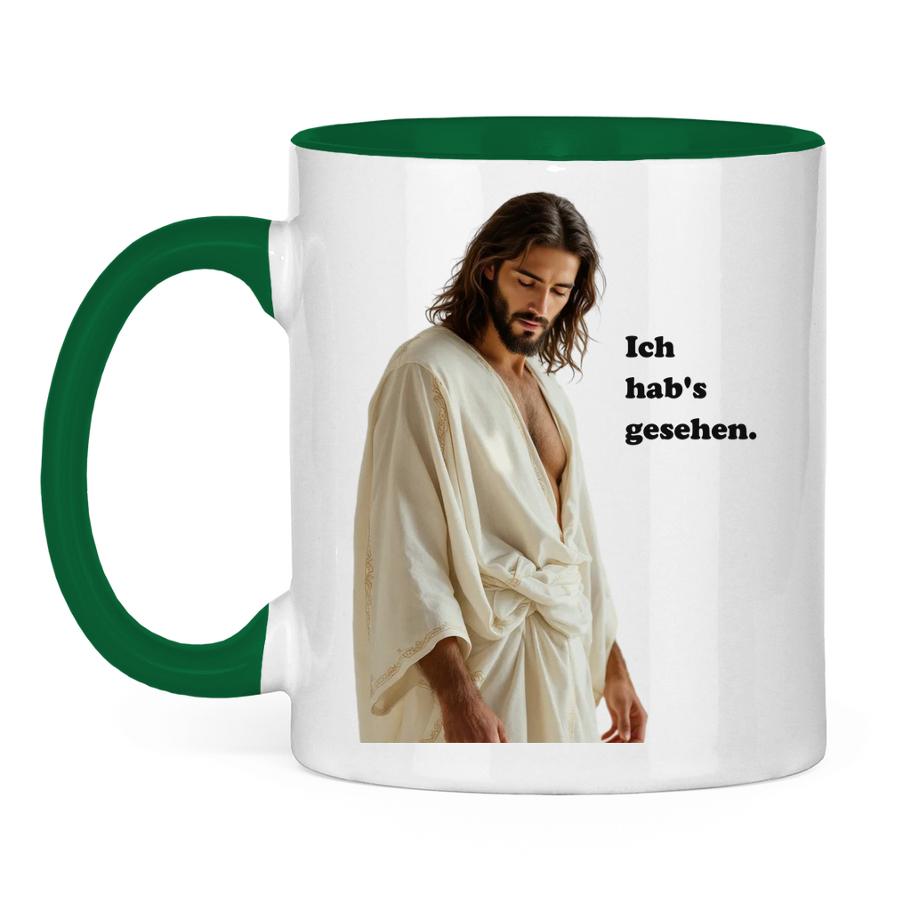 Jesus Tasse 'Ich hab's gesehen'