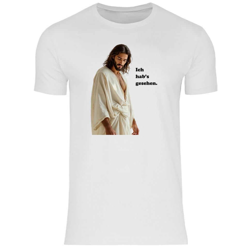 Jesus T-Shirt "Ich hab's gesehen" Herren