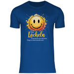 Smiley T-Shirt "Dein Lächeln ist der Beweis, dass die besten Dinge im Leben kostenlos sind." Herren