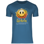 Smiley T-Shirt "Dein Lächeln ist der Beweis, dass die besten Dinge im Leben kostenlos sind." Herren
