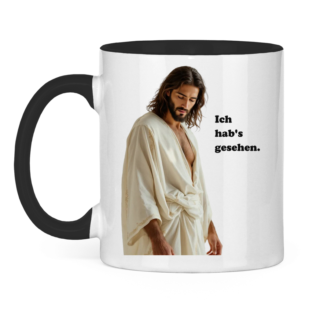 Jesus Tasse 'Ich hab's gesehen'