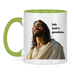 Jesus Tasse "Ich hab's gesehen" 2