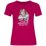 Lustiges T-Shirt "Ich bin introvertiert, bitte geh weg" Damen