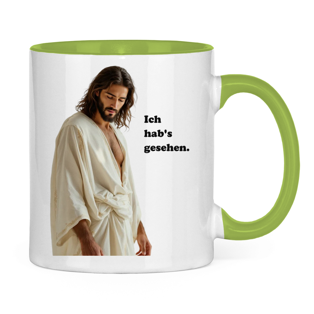 Jesus Tasse 'Ich hab's gesehen'