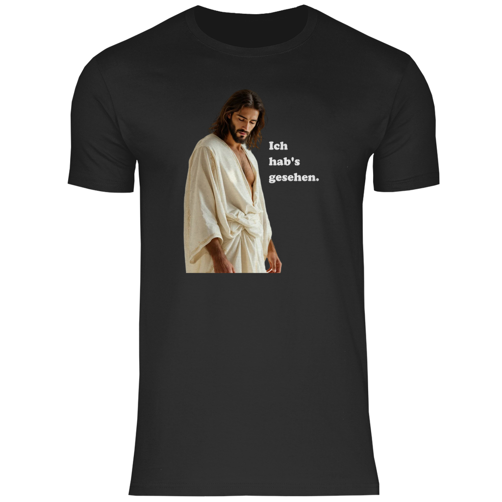 Jesus T-Shirt "Ich hab's gesehen" Herren