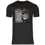 Lustiges T-Shirt "Wenn Lachen die beste Medizin ist, muss dein Gesicht die Welt heilen" Herren 2