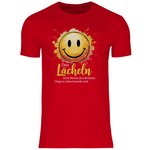Smiley T-Shirt "Dein Lächeln ist der Beweis, dass die besten Dinge im Leben kostenlos sind." Herren