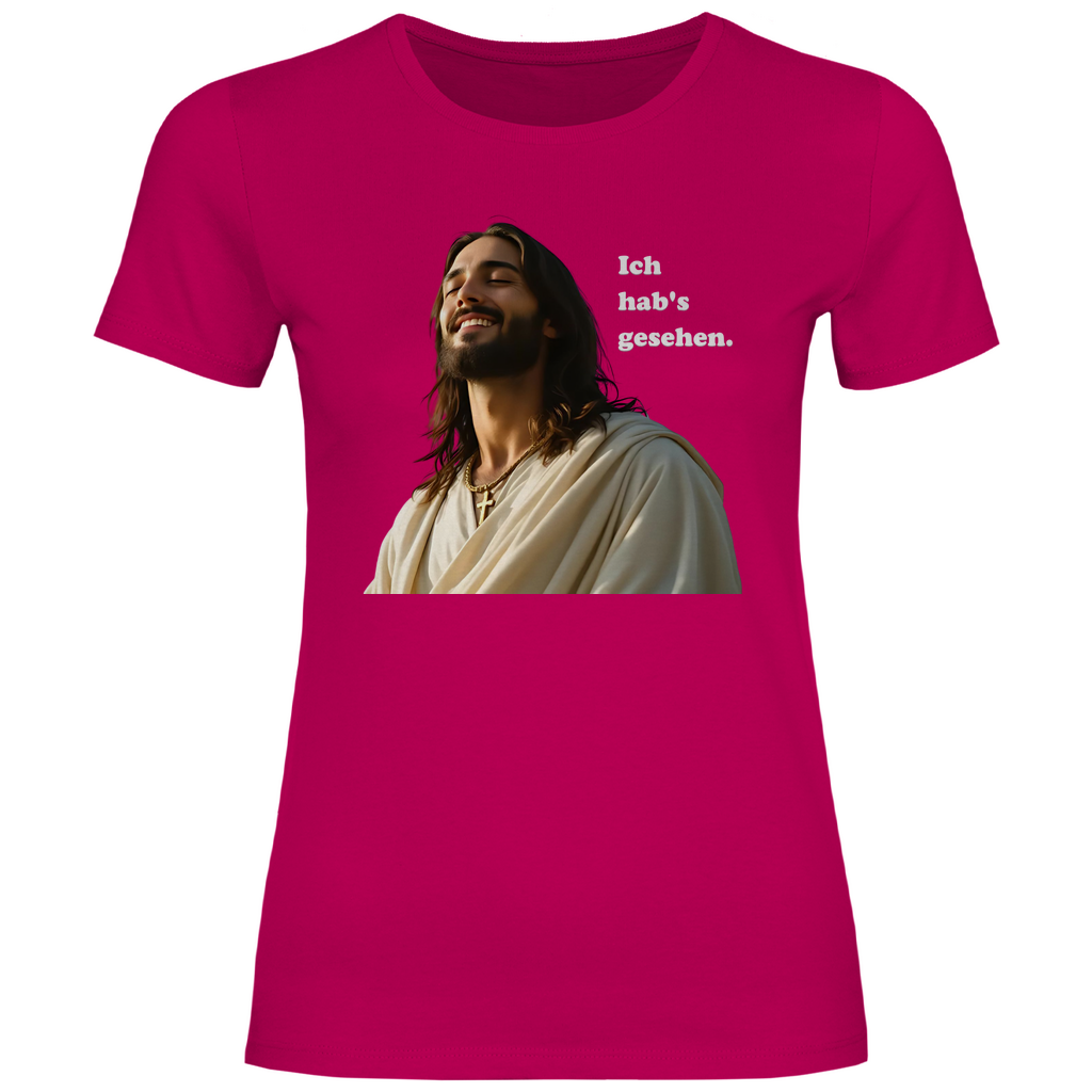 Jesus T-Shirt "Ich hab's gesehen" Damen 2