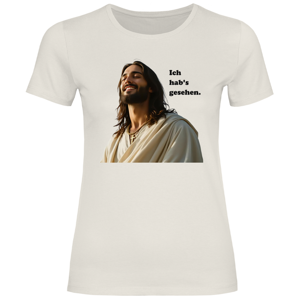 Jesus T-Shirt "Ich hab's gesehen" Damen 2