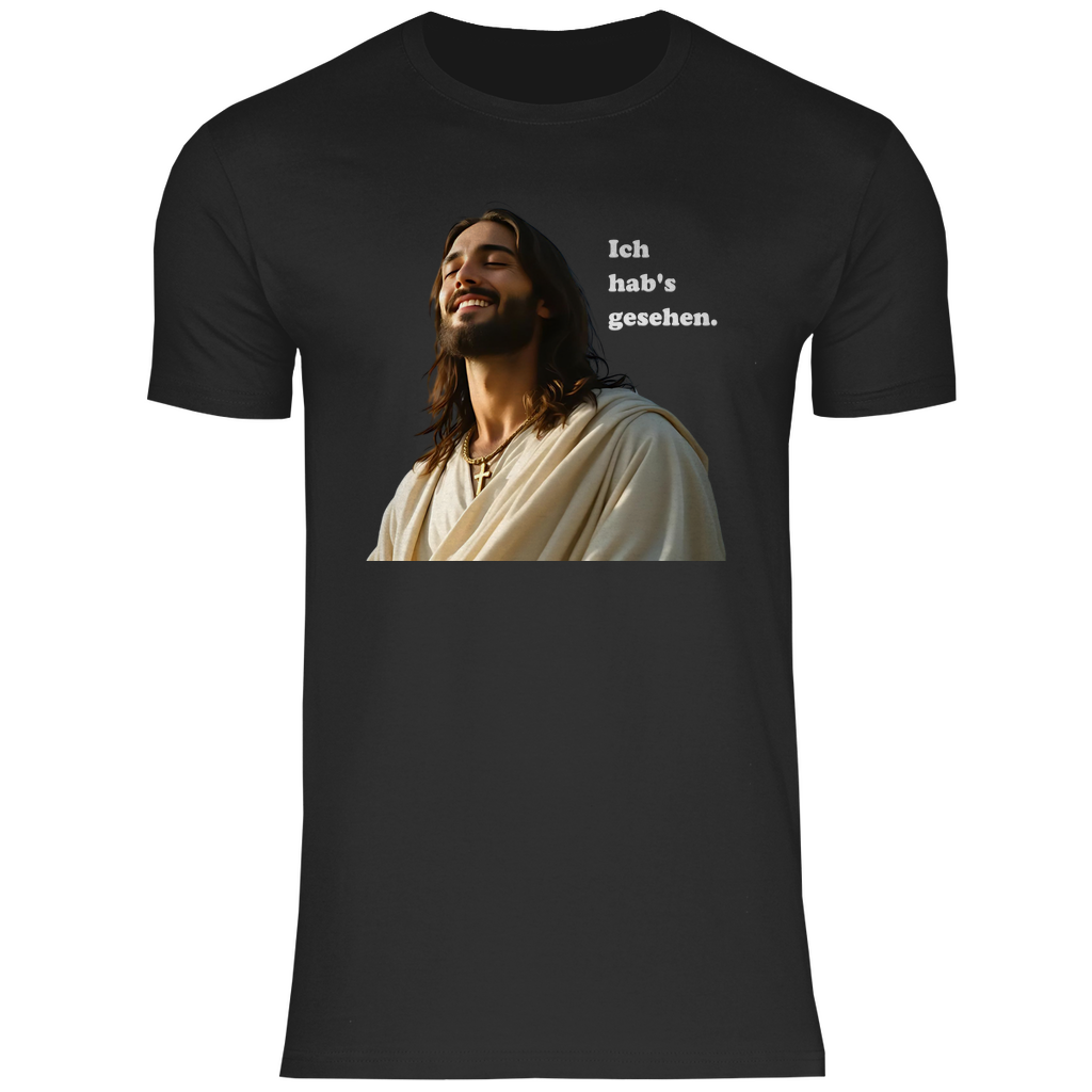 Jesus T-Shirt "Ich hab's gesehen." Herren 2