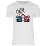 Kaffee T-Shirt "Glaubst du an Liebe auf den ersten Kaffee?" Herren